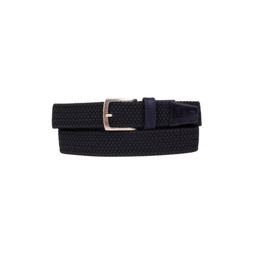 Presly & Sun leren riem donkerblauw afbeelding