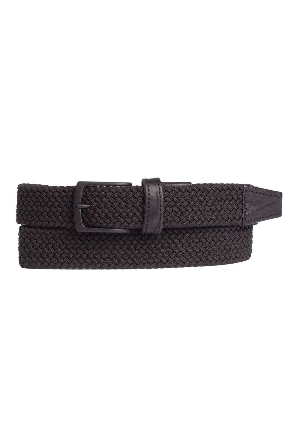 Presly & Sun leren riem zwart