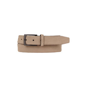 leren riem beige