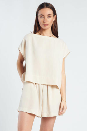 regular waist beige