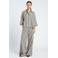Spooq the label oversized gestreepte blouse - zwart