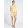Spooq the label regular waist sweatshort geel