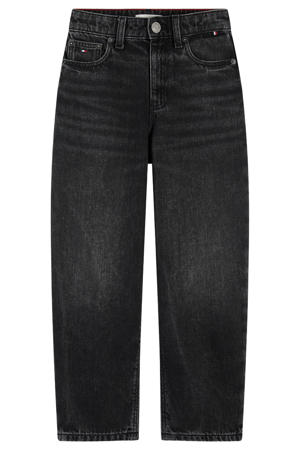barrel jeans - zwart