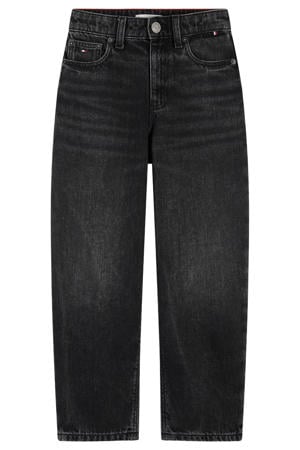 barrel jeans - zwart