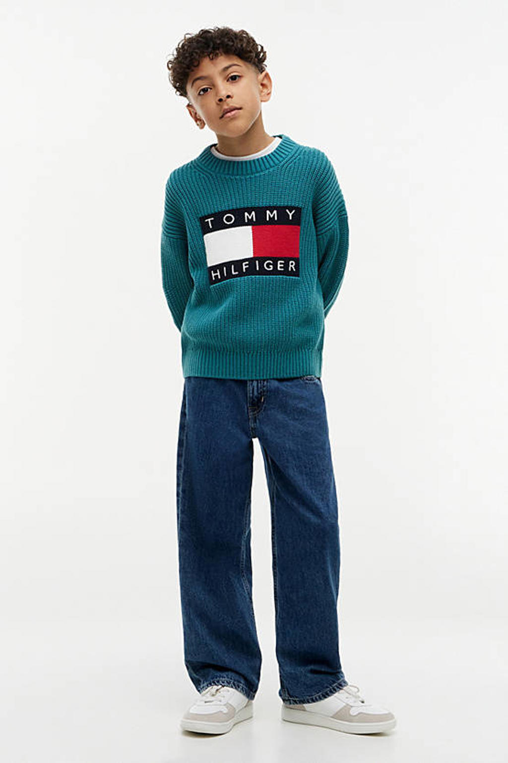 Tommy Hilfiger baggy jeans - middelblauw