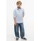 Tommy Hilfiger poplin overhemd - lichtblauw