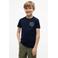 Tommy Hilfiger T-shirt met print - donkerblauw