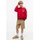 Tommy Hilfiger sweater met print - rood
