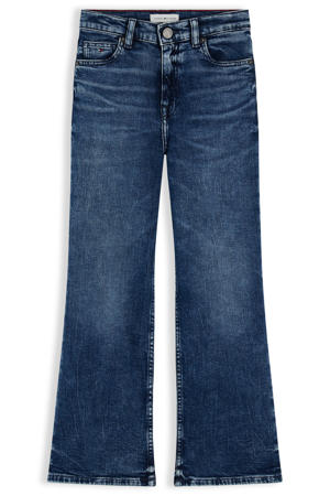 flared jeans - mediumblauw