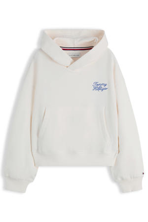hoodie met tekstprint - wit
