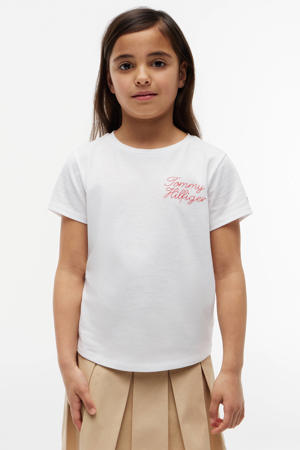T-shirt met tekst - wit