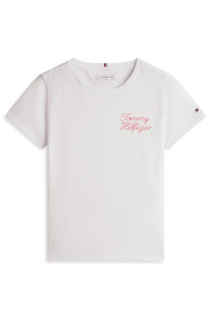 T-shirt met tekst - wit