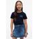 Tommy Hilfiger t-shirt met tekst - donkerblauw