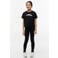 Tommy Hilfiger legging en T-shirt set met logo - zwart