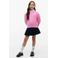 Tommy Hilfiger gebreide trui met kabels roze
