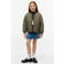 Tommy Hilfiger kids quilted tussenjas groen