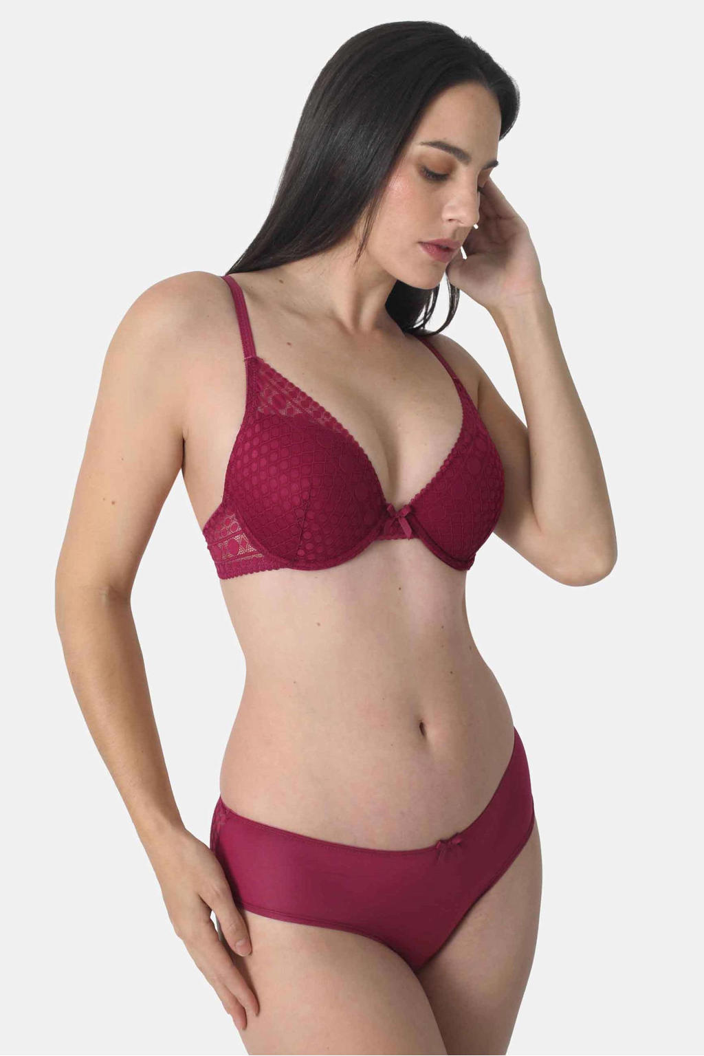 Sassa Mode slip - fuchsia