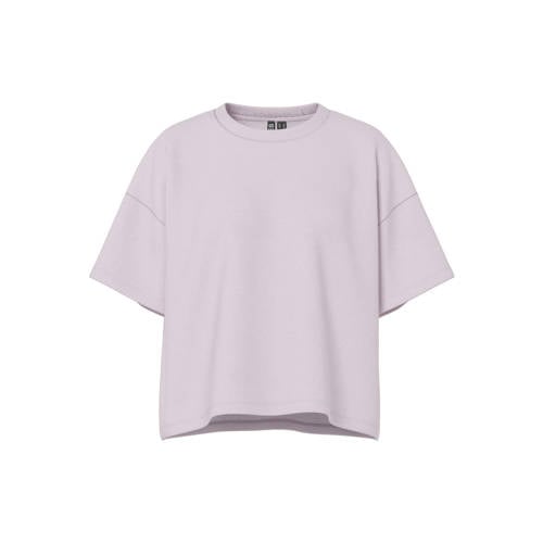 PIECES Curve T-shirt lila afbeelding