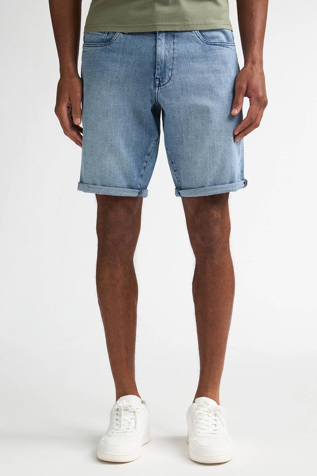 Petrol Industries regular short medium blue denim