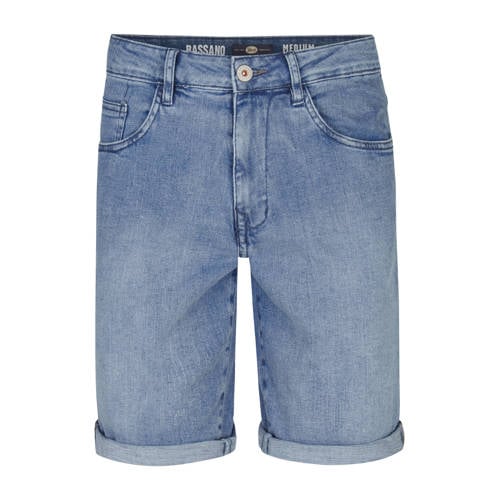 Petrol Industries regular short medium blue denim afbeelding