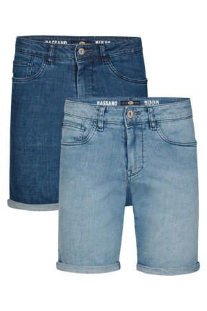 denim regular short multi - (set van 2)