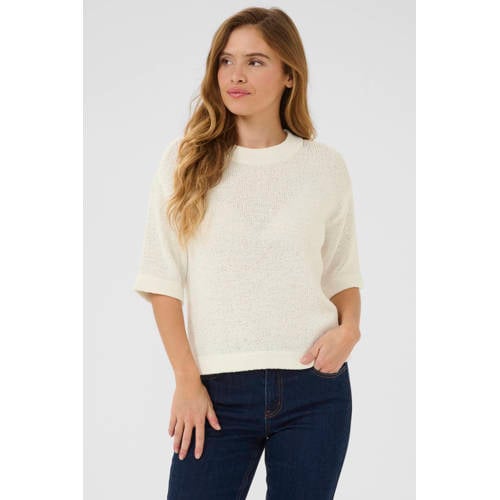 Kaffe pullover ecru afbeelding