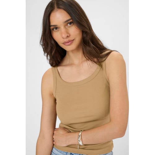 Kaffe singlet bruin afbeelding