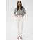 Kaffe KAmaris Reg Fit Jeans high waist bootcut jeans wit