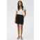 Kaffe regular high waist casual short zwart