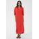 Kaffe maxi jurk rood