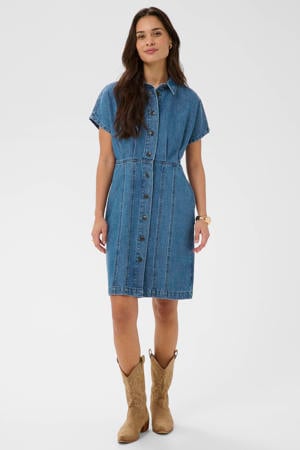 spijkerjurk medium blue denim