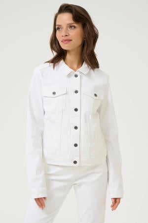 denim spijkerjas wit