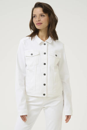 denim spijkerjas wit
