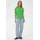 Kaffe blousetop groen broderie