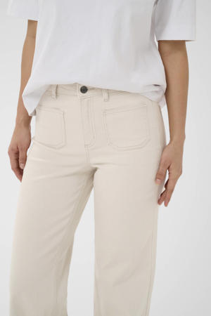 KAbrook high waist bootcut jeans beige
