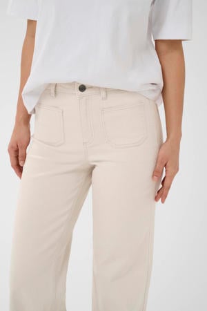 KAbrook high waist bootcut jeans beige