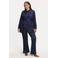 YOEK denim spijkerjas dark blue denim