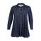 YOEK denim blouse dark blue denim