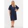 YOEK spijkerjurk dark blue denim