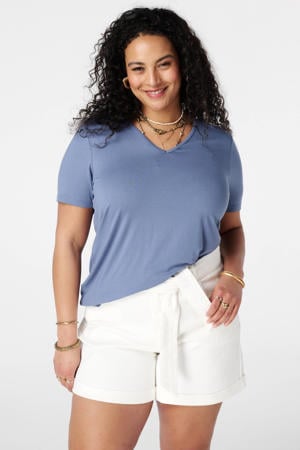 T-shirt blauw