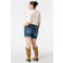 MS Mode denim slim high waist short medium blue denim