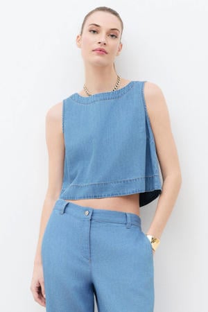 top light blue denim
