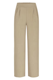 thumbnail: LOLALIZA straight high waist casual broek beige