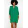 LOLALIZA blousejurk groen
