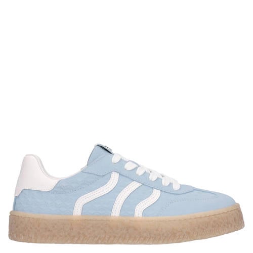 No Stress leren sneakers blauw afbeelding