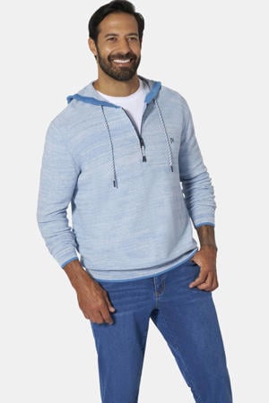 +FIT Collectie hoodie gebreid Plus Size TORGILS blauw