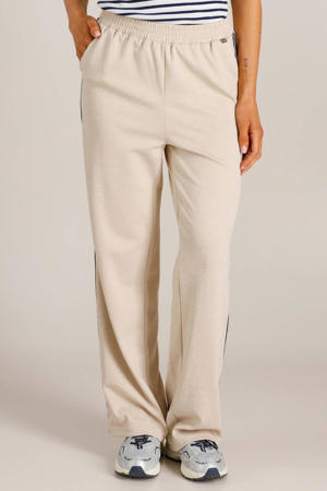 relaxed regular waist casual broek beige