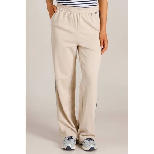 Ivy Beau relaxed regular waist casual broek beige afbeelding
