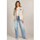 Ivy Beau top travelstof wit