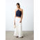 MANGO TEEN maxi rok wit